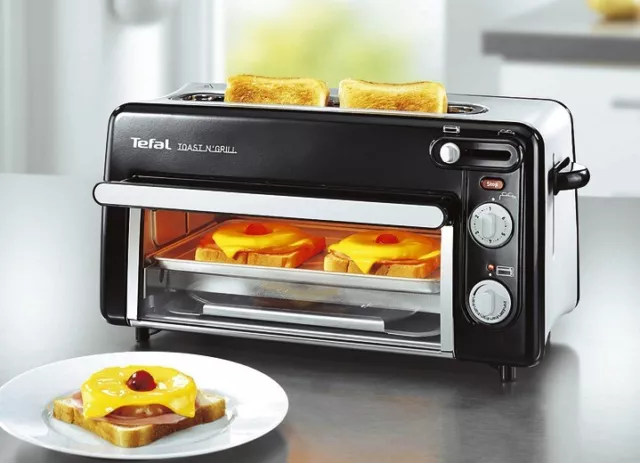 TEFAL TOAST N´GRILL / 2in1 Toaster und Mini-Ofen / Mini-Backofen
