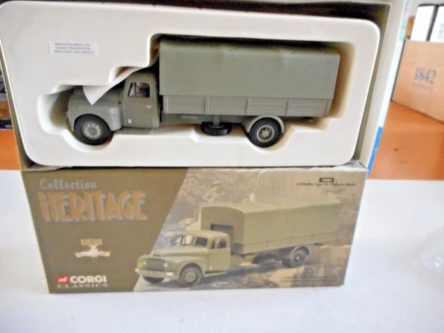 Miniature Corgi Heritage 1/50 - Citroën Type 55 Semi-Citerne Fruehauf Shell