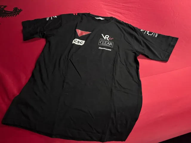 Virgin Racing F1 Formula 1 Team Issued Race Tee Shirt 2010 size M