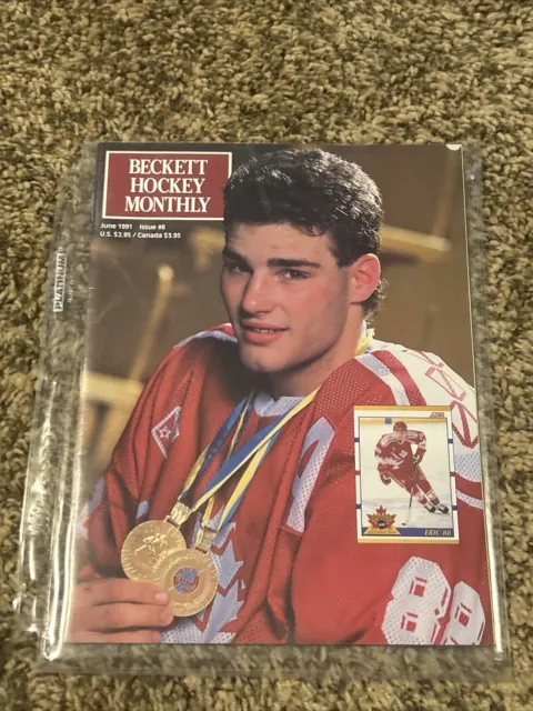 BECKETT HOCKEY MAGAZINE Issue #8 June 1991