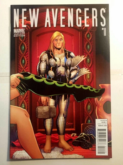 New Avengers #11 (June 2011) Amanda Conner Variant Marvel Comics High Grade