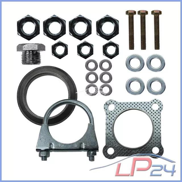 Catalyseur Avec Kit Tube Conduite D'échappement Pour Vw Bora Golf 4 1J 1.6 00-05 3