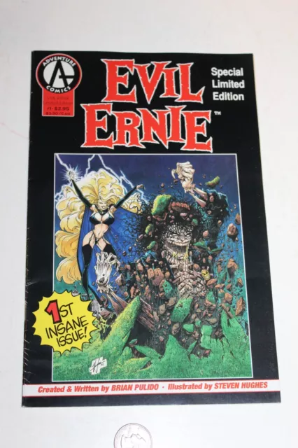 Evil Ernie # 1 Special Limited Edition 1992 Adventure Comics Low Print RARE Fine