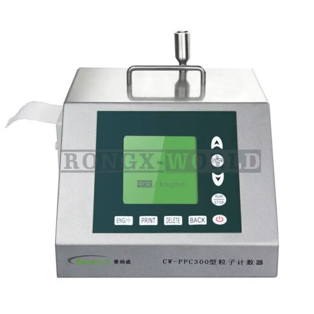 Portable Dust Laser Particle Counter 3 Channel CW-PPC300 with Printer 100V-240V