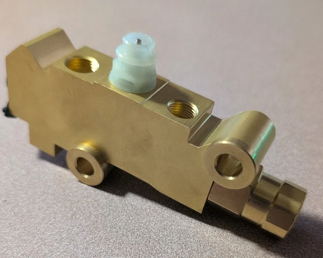 PV2 Brake Proportioning Valve | Disc/Drum Brass Valve Fits Ford Chevy Classic Cars & Trucks