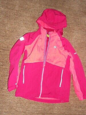 Girls Regatta pink jacket age  9-10 years