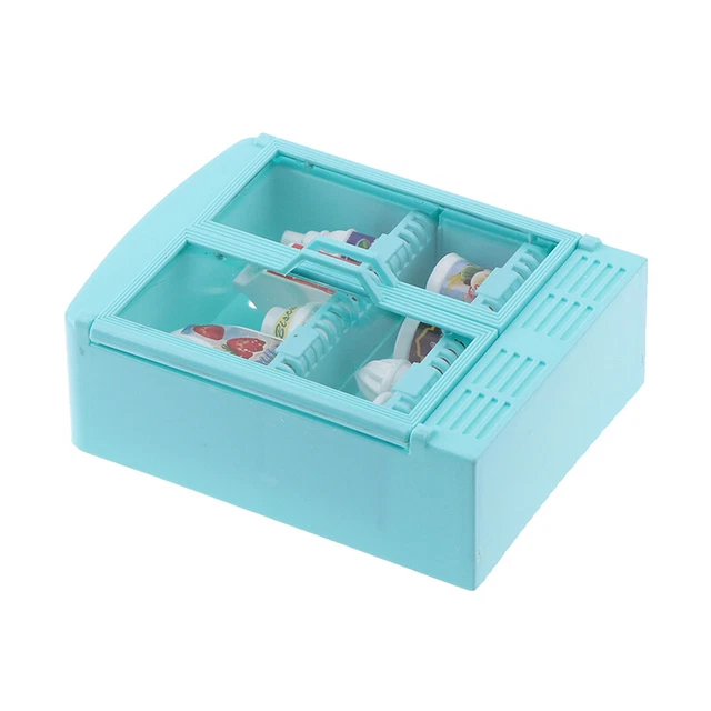 1/12 Dollhouse Miniature Supermarket cabinet Food Drinks Furniture Decoration.JF