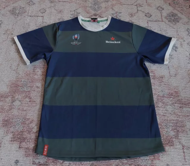 Rugby Union World Cup Japan 2019 Heineken Official Jersey Shirt Mens Sze XL #088