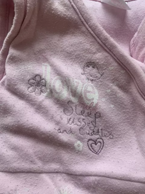 SACO DE DORMIR M&S babys rosa 6/12 Mnth 2