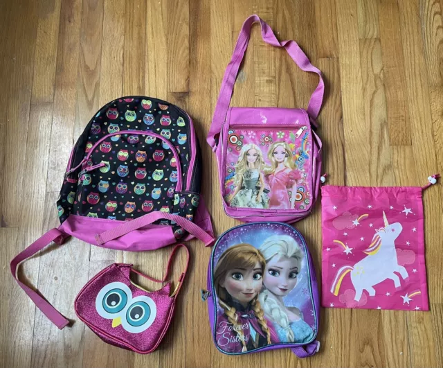 https://www.picclickimg.com/8osAAOSwoZRj7mSZ/Lot-Of-5-Backpacks-School-Bag-Day-Bag.webp