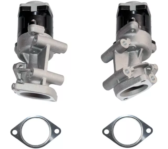 For Jaguar S-Type Xf Xj 2.7 D 2004-2015 Left & Right Egr Valves Pair