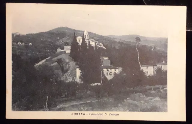 Cartolina Contea Panoramica Convento Di S. Detole Firenze Viaggiata