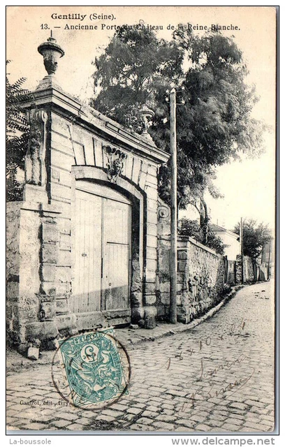 94 GENTILLY - Ancienne porte du chAteau de la Reine Blanche