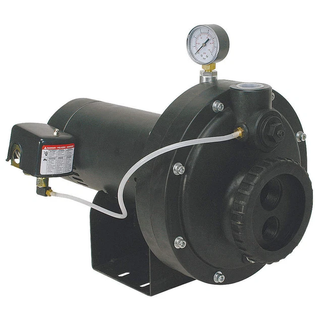 DAYTON 4HEZ6 1 HP,Convertible Jet Pump,110 ft. Lift