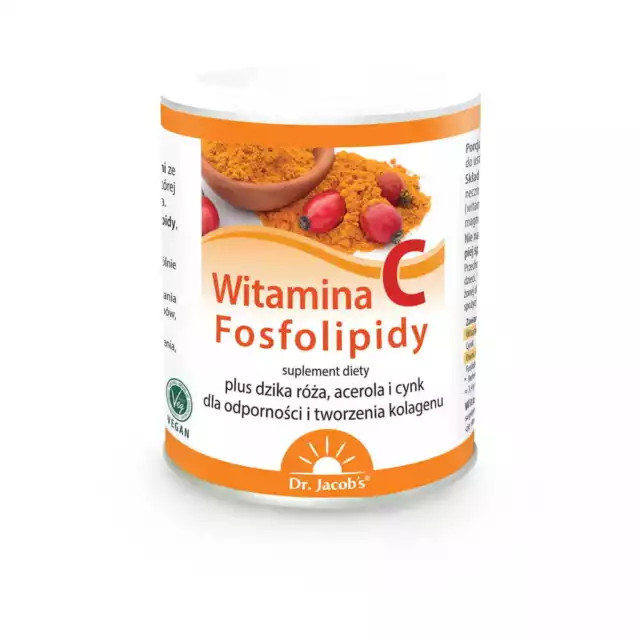 Phospholipides de vitamine C liposomale de Dr. Jacob's, 150 g