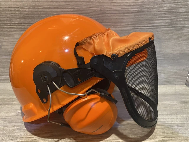 Peltor XLR8 Chainsaw Orange Safety Helmet,Earmuffs,Hearing Protection