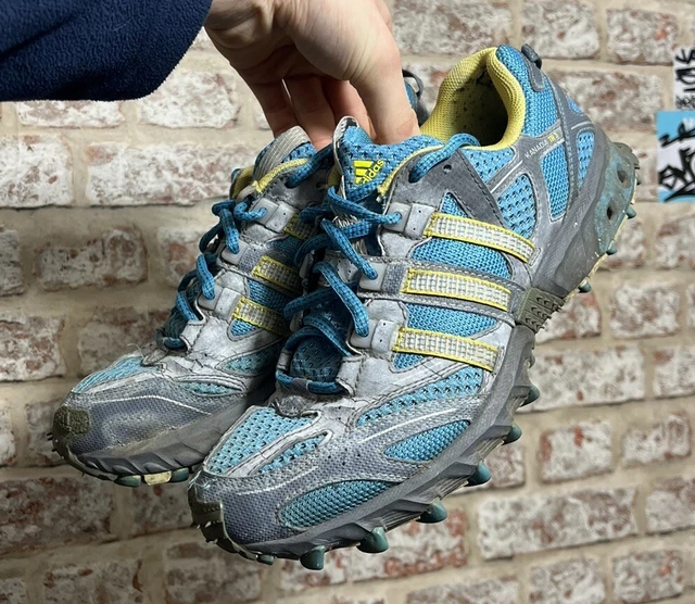 UNISEX ADIDAS ADIPRENE Adiwear 2010 Size Uk 6 Running Shoes Trainers Blue  Yellow 14.99 - PicClick UK