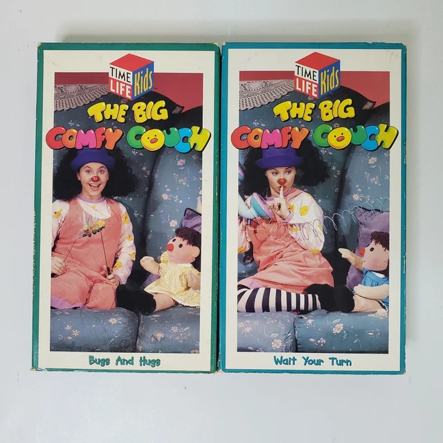 LOT OF (11) The Big Comfy Couch VHS Tapes. Time Life Kids EUR 76,98