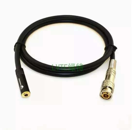 BNC to 3.5mm Female Headphone Plug for Q9 Surveillance DVR to Speaker Cable