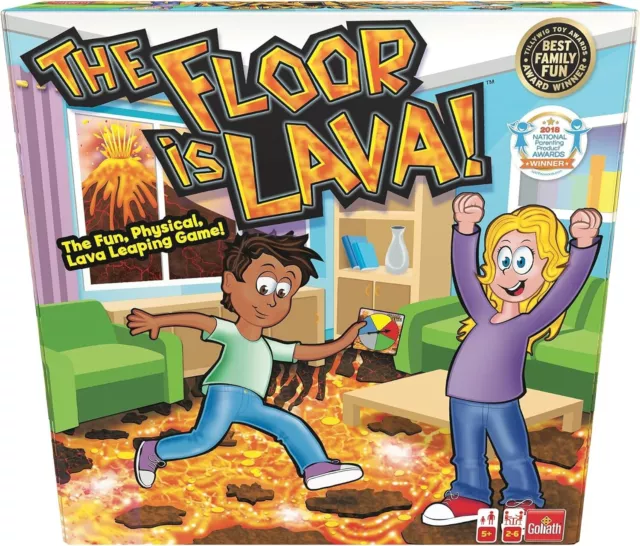 Kids Party Games  For 2-6 Players  Ages 5+ The Floor Is Lava!