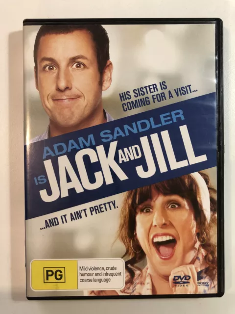 Jack and Jill (DVD 2011) Region 4 Comedy, Adam Sandler, Katie Holmes