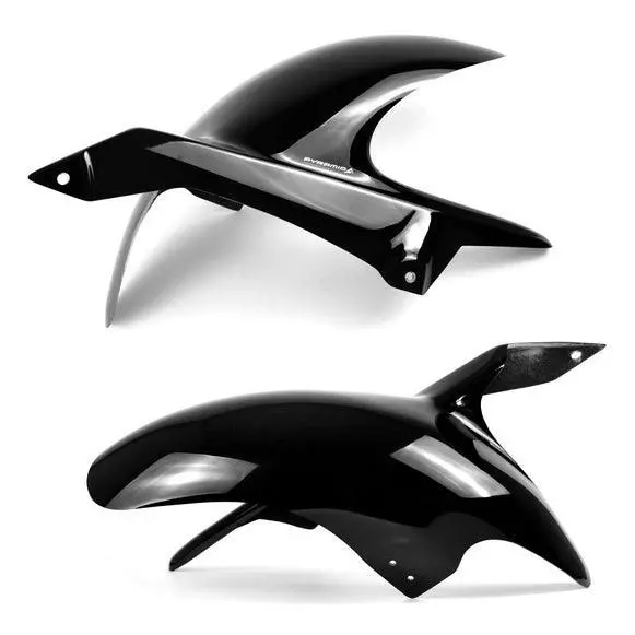 Pyramid Rear Hugger Fender Mudguard Gloss Black Honda CB 500 X F 2022 - 2024