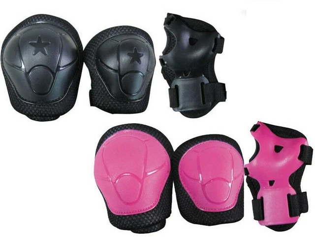 Set Protezioni Bambini Wayeee - Casco Regolabile, Ginocchiere, Gomitiere Per Skate E Bici