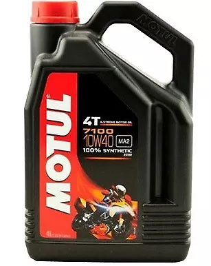 Huile MOTUL 7100 10W40 moto scooter quad Factory Line Road 4 litres 4 temps