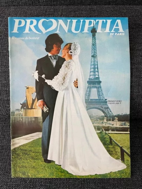 CATALOGUE PRONUPTIA 1974 1 vintage EUR 35 00 PicClick FR