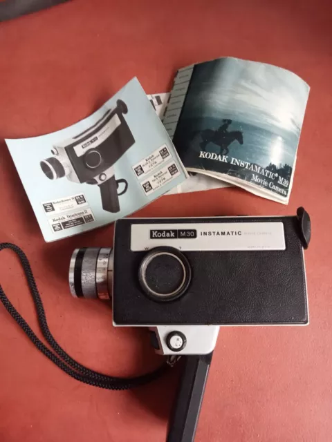 camera kodak instamatic M30 avec manuel