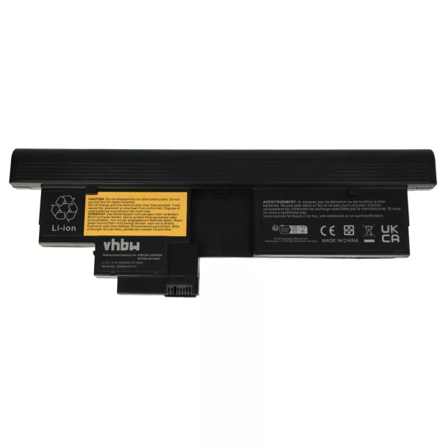 Akku für Lenovo 42T4565 42T4564 42T4658 42T4657 43R9257 43R9256 4400mAh 14,4V