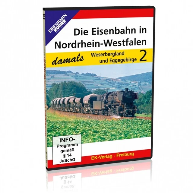 DVD - Die Eisenbahn in Nordrhein-Westfalen - damals, Teil 2