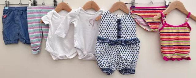 Baby Girls Bundle Of Clothing Age 0-3 Months Dunnes Stores Mothercare Matalan