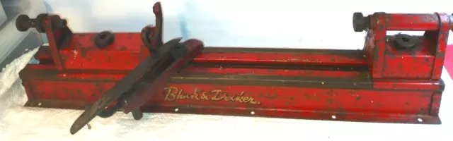 Black and decker drill powered lathe outlet