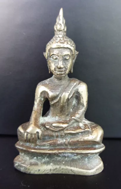 Old Amulet Thai Buddha, Sukhothai Buddha Bronze