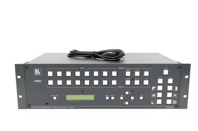 Kramer VP-747 Universal Presentation Matrix Switcher/Scaler
