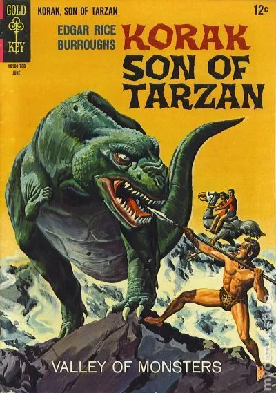 Korak Son of Tarzan #17 GD/VG 3.0 1967 Stock Image Low Grade