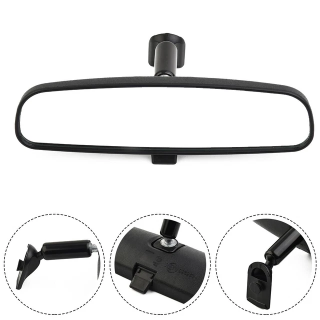 Direct Replacement Rear View Mirror for BRZ For Impreza WRX STi Black Color 3