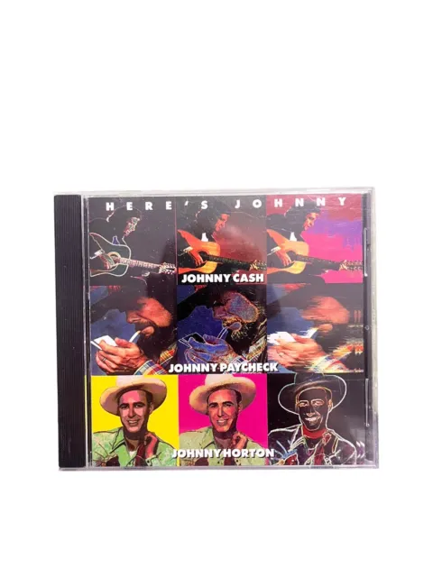 Here's Johnny CD Johnny Cash, Paycheck, Horton