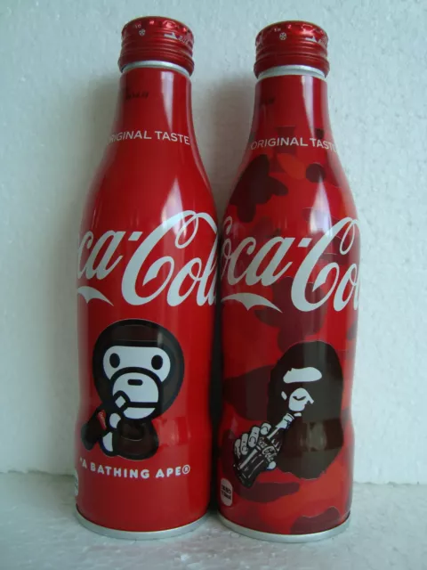 Coca Cola “BATHING APE and MILO” Aluminium Bottle Set JAPAN 2020