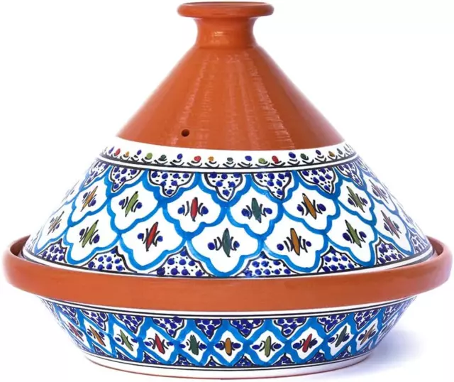 Hand Made and Hand Painted Tagine Pot | Moroccan Ceramic Pots for Cooking and St