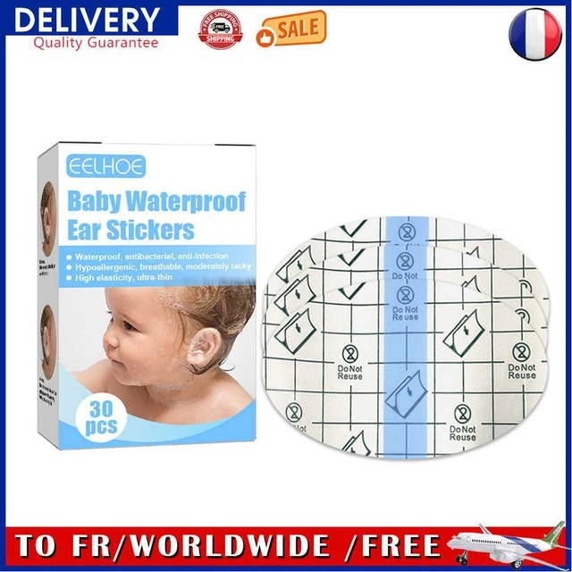 30pcs Baby Waterproof Ear Stickers Swimming Infant Disposable Nursing Ear Patch