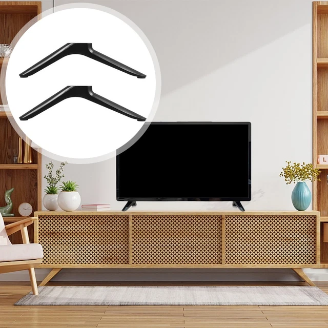 RFIVER Supporto TV da Pavimento con Staffa Porta TV Girevole per TV LCD
