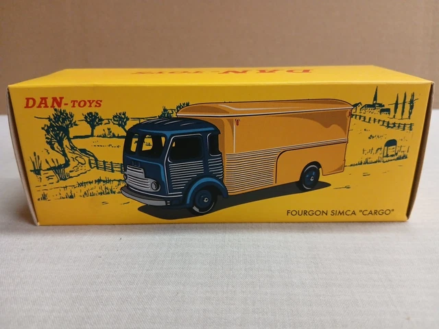 Simca Cargo Fourgon SNCF échelle 1/43 Par Dan Toys - Édition Limitée 2013 - Neuf