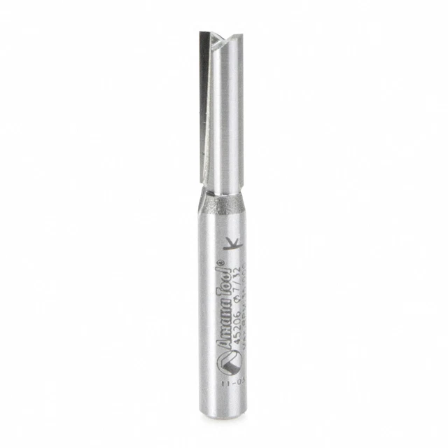 Amana 45206 Carbide Tipped Undersized Plywood Dado Plunge 7/32 D x 3/4 CH x 1/4"