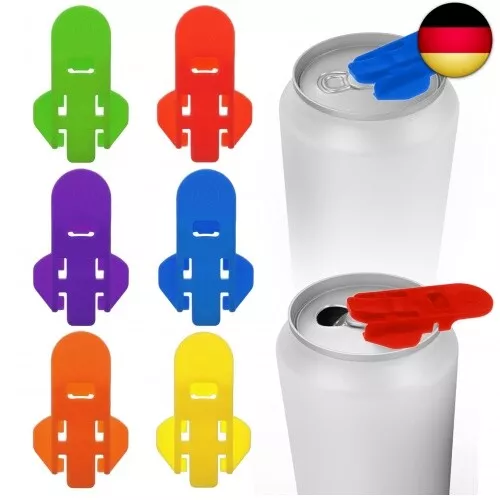 Bunte manuelle einfache Dosenöffner, 6Pcs Soda Bier Dosenöffner Getränkedose To