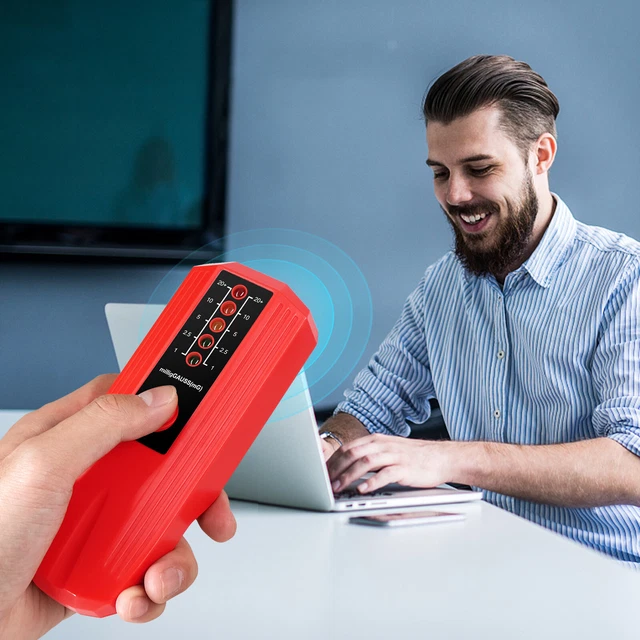 Portable Electromagnetic Radiation Detector Durable for Electrical Instruments