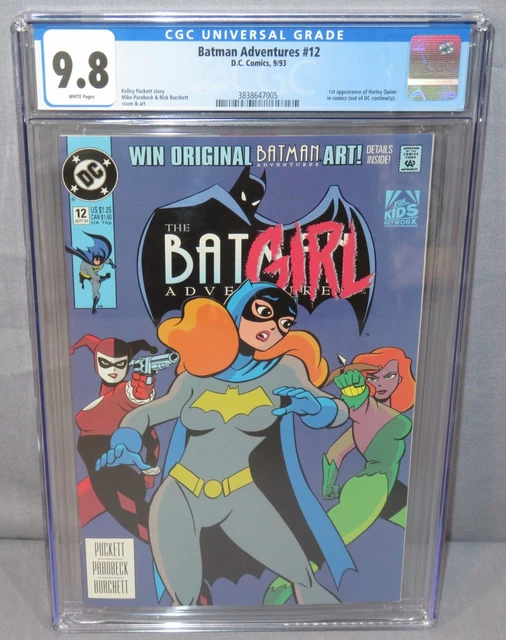 BATMAN ADVENTURES #12 (Harley Quinn 1st appearance) CGC 9.8 NM/MT DC Comics 1993