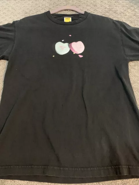 Golf Wang Tyler the Creator Skate Shirt Mens Med Candy Heart Valentines Tee