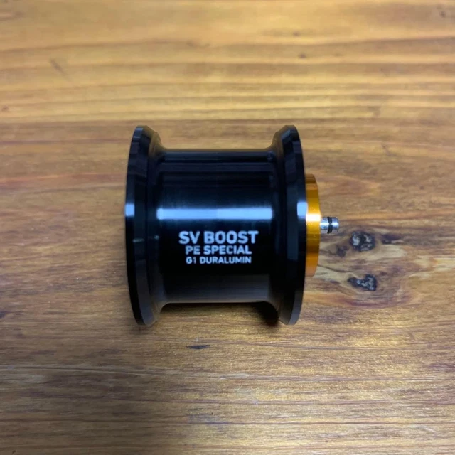 CARRETE NEGRO DAIWA SLP Works SV BOOST Φ32・22.5 16lb-80m G1 EUR